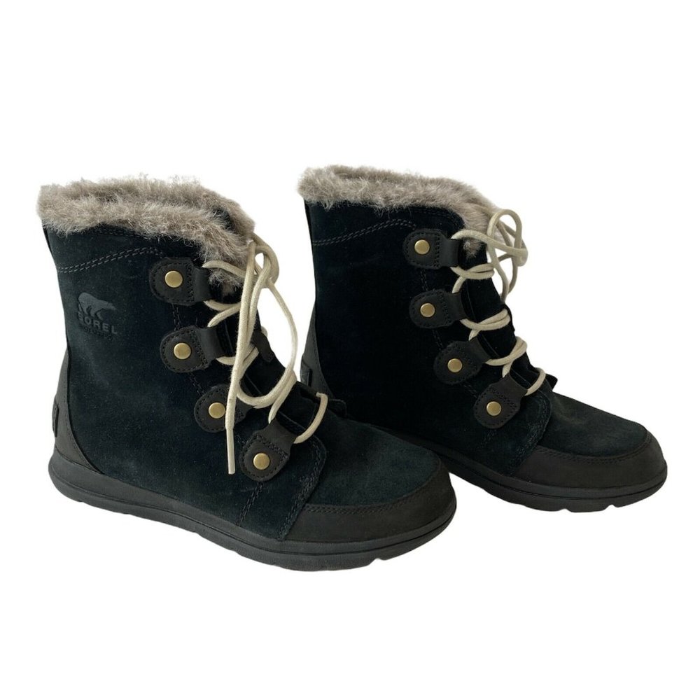 Sorel women's Explorer Joan boots Black NL3039-010